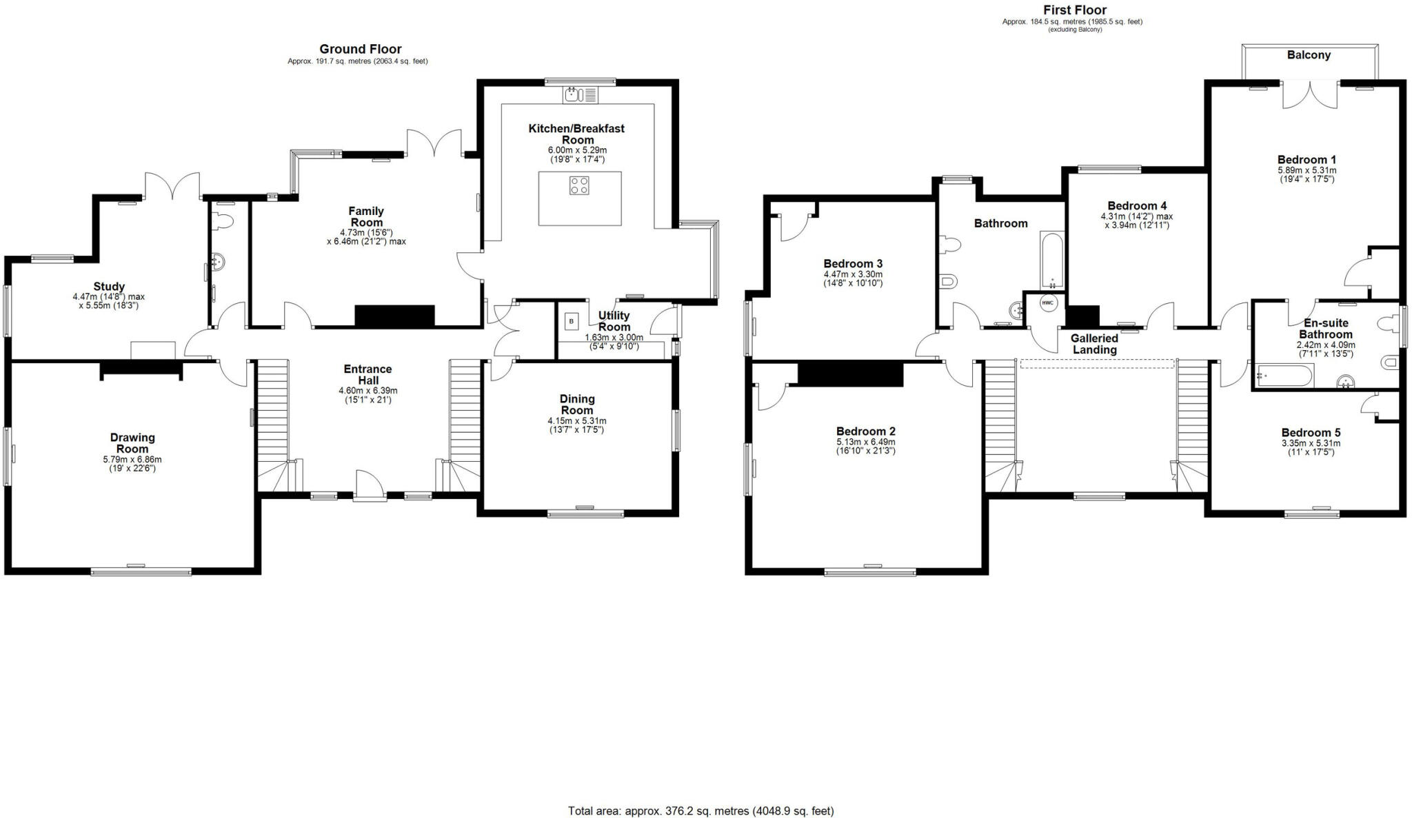 Rosewall Manor, Weirs Drove, Burwell, Cambridge, Cambridgeshire floorplan