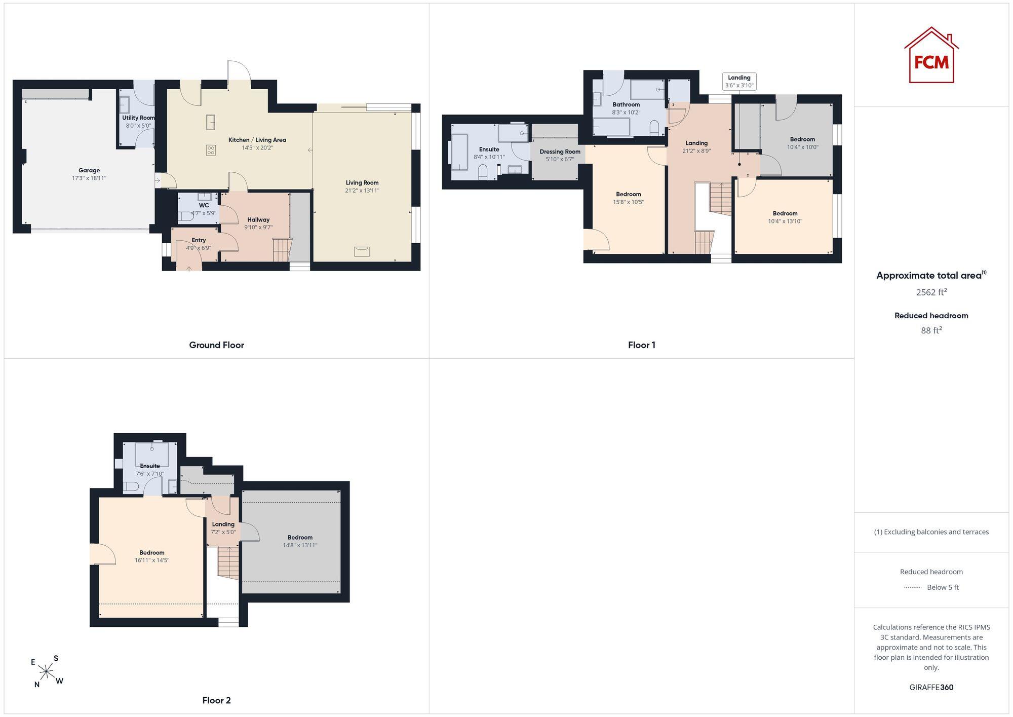 The Courts, Cockermouth, CA13 floorplan