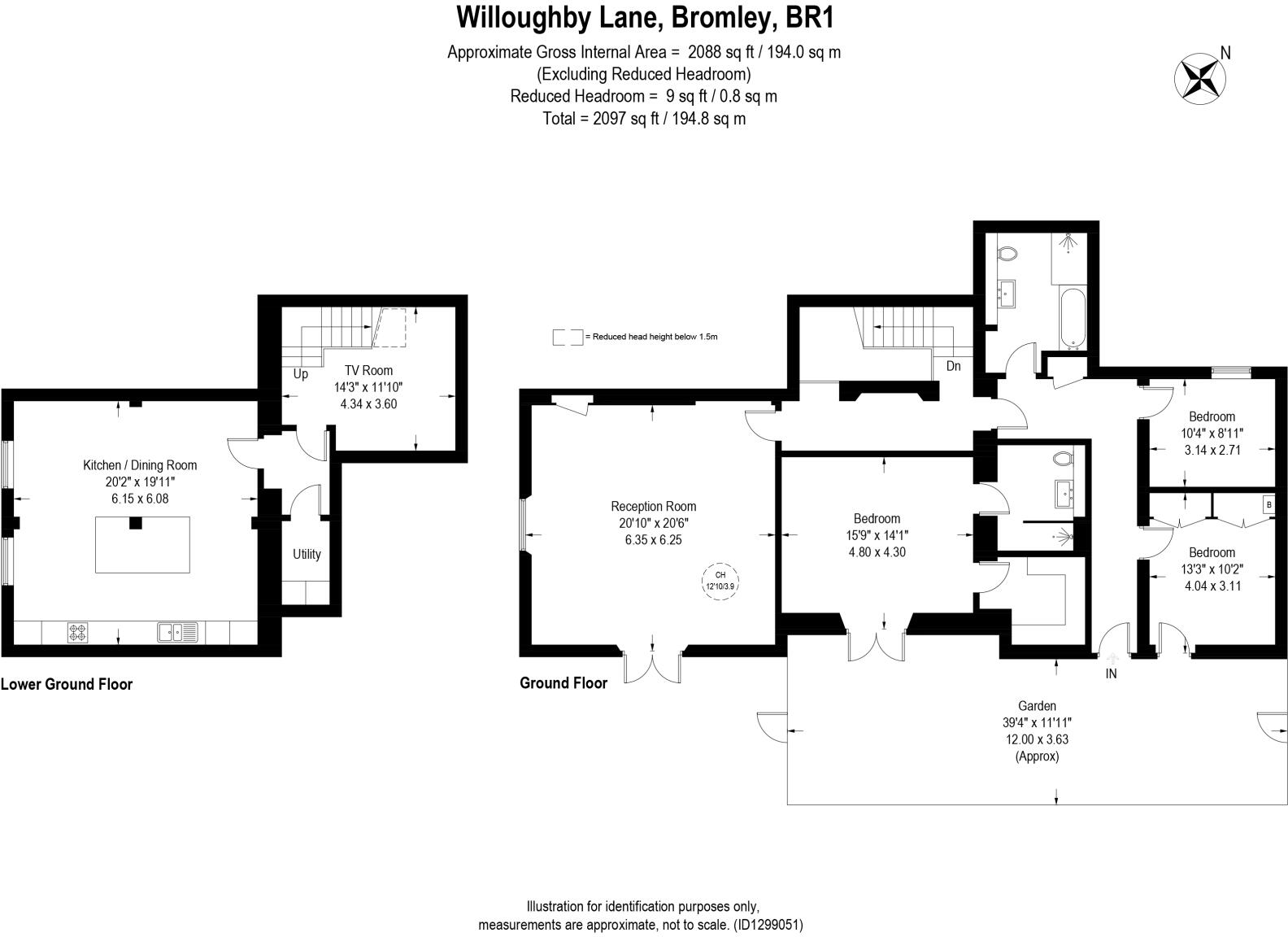 Willoughby Lane, Bromley floorplan