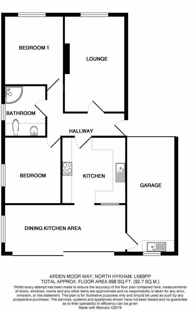 Arden Moor Way, North Hykeham, LN6 floorplan