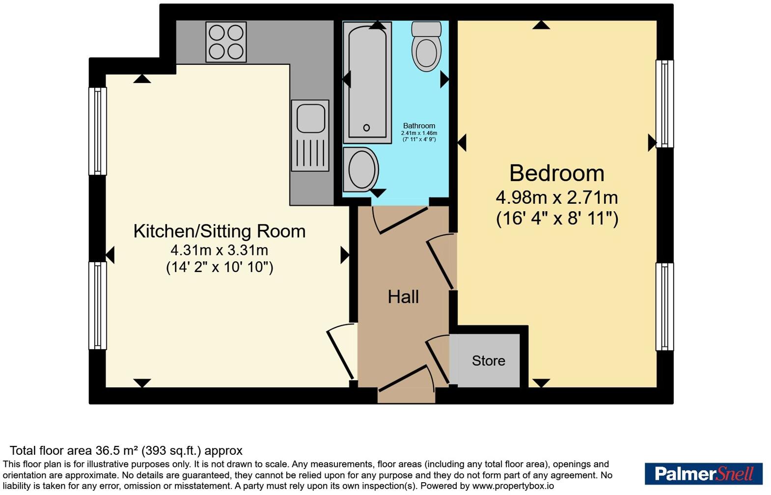 Lower Lane, Shepton Mallet, Somerset, BA4 floorplan