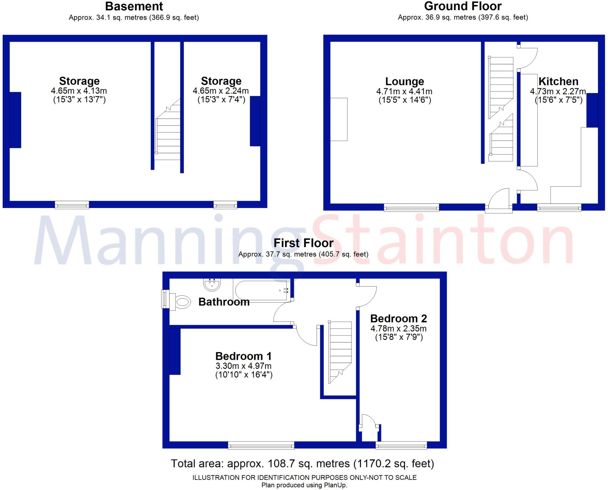 King Street, Stanningley, Pudsey floorplan