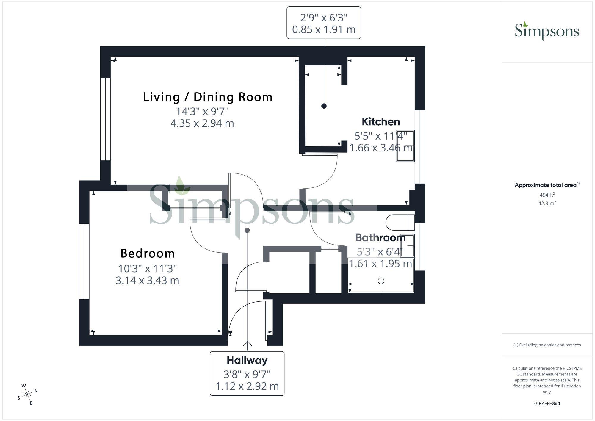 The Chestnuts, Charlton, OX12 floorplan