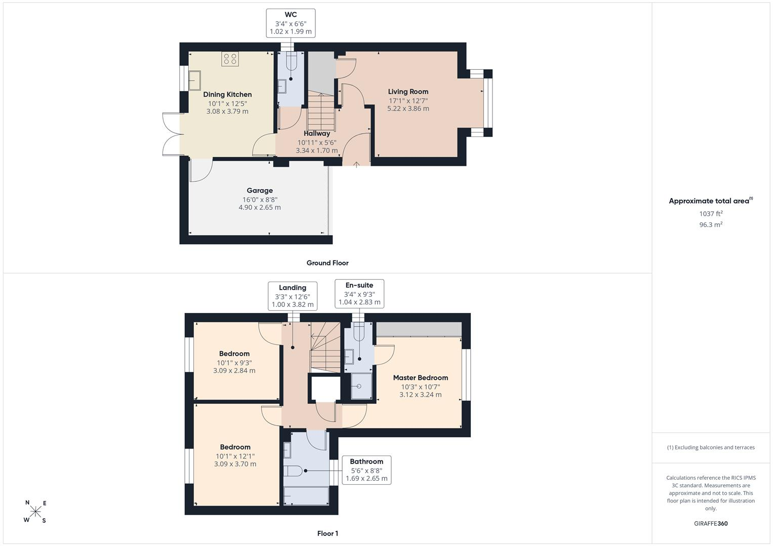 Parkside View, Backworth floorplan