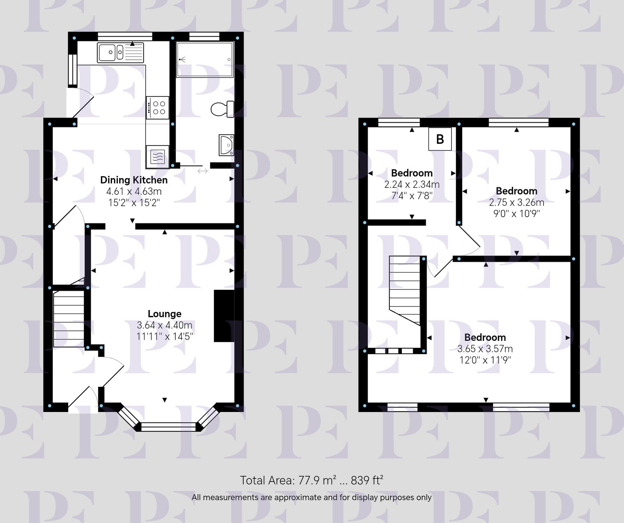 Richmond Road, Hinckley, LE10 floorplan