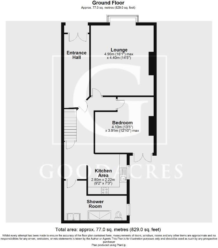 Cornwall Road, Bedford floorplan