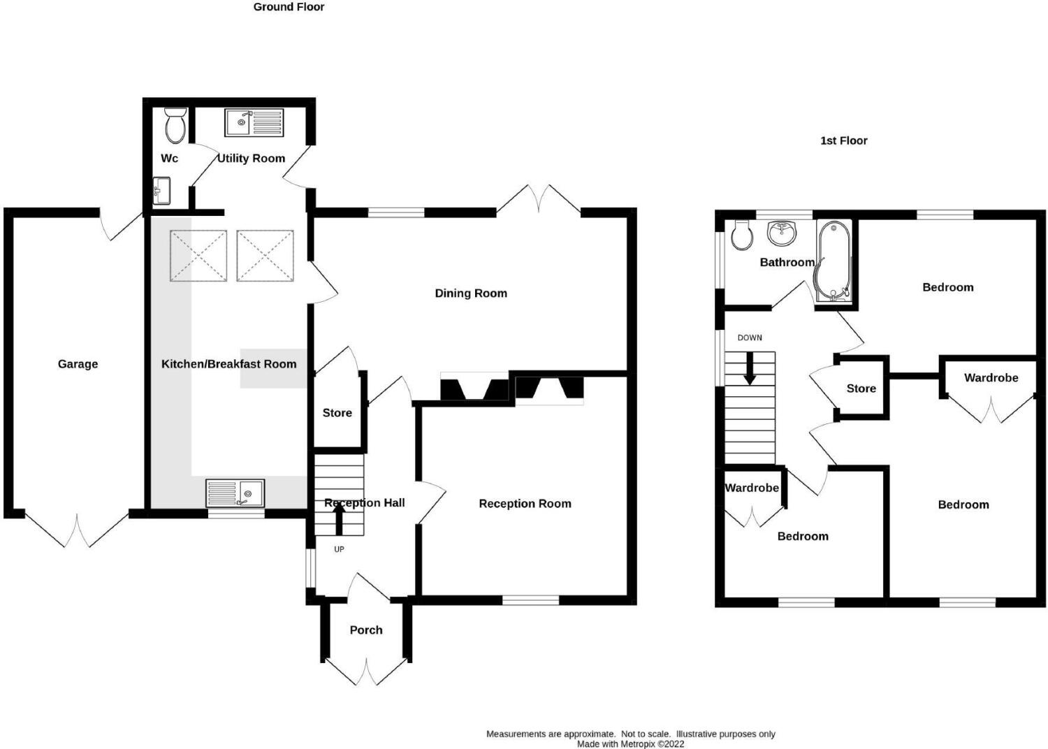 Blackthorne Close, Old Park Farm Estate, DY1 floorplan
