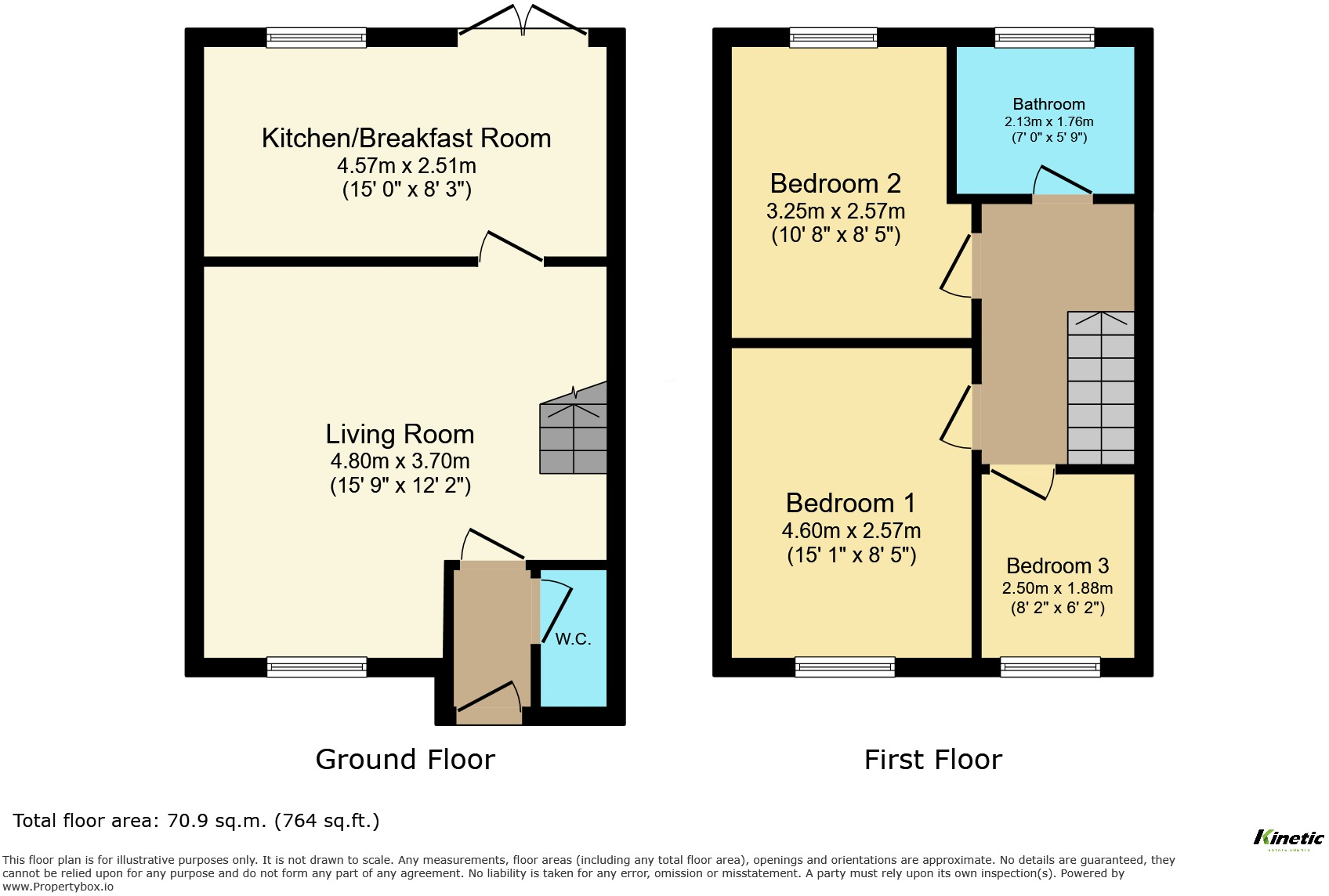 Arvina Close, North Hykeham floorplan