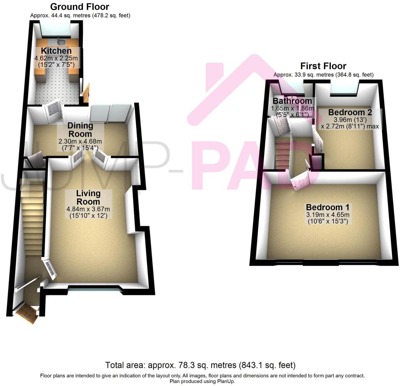Grisedale Avenue, Warrington, WA2 floorplan