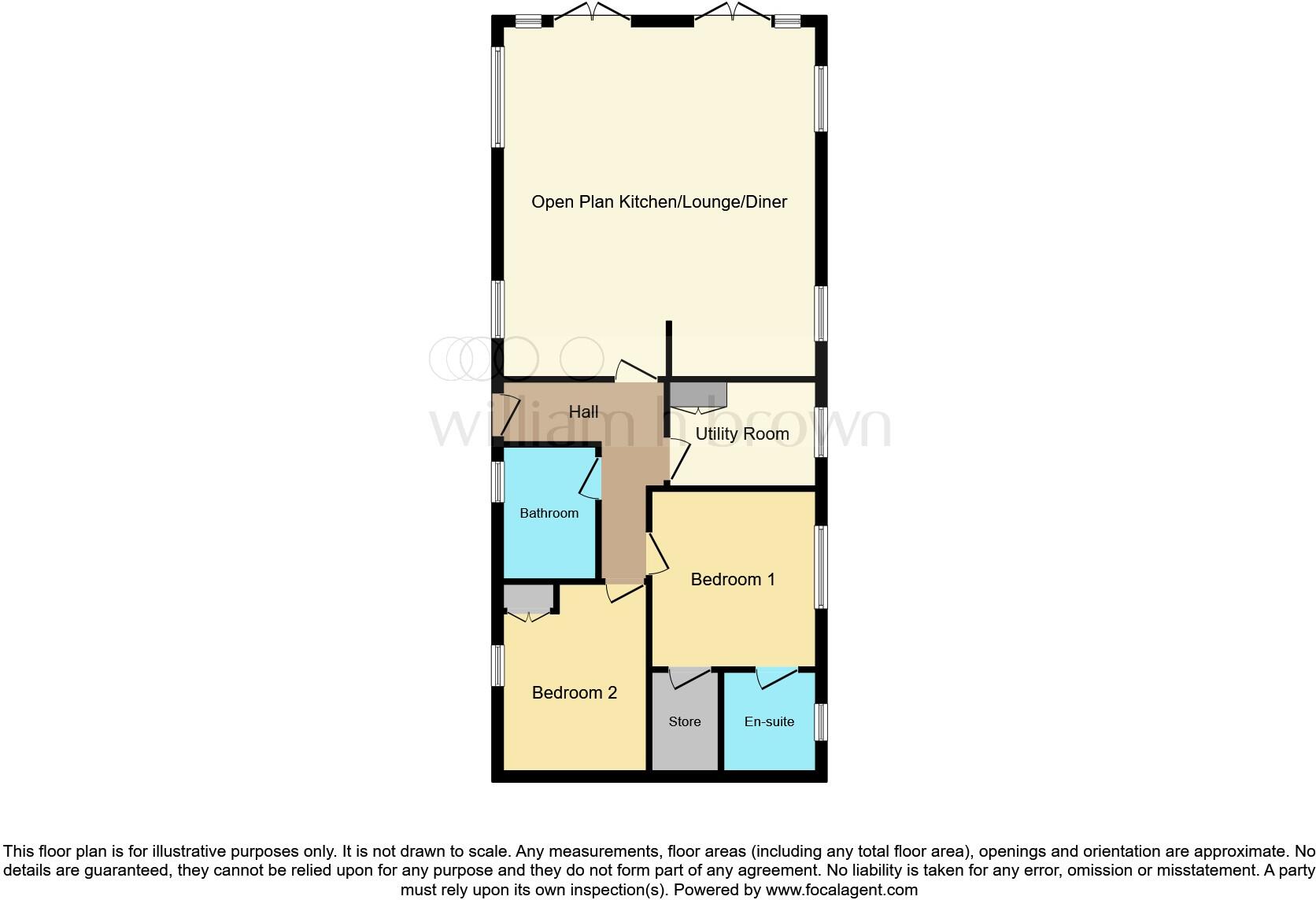 Kirkgate, Tydd St. Giles, Wisbech floorplan