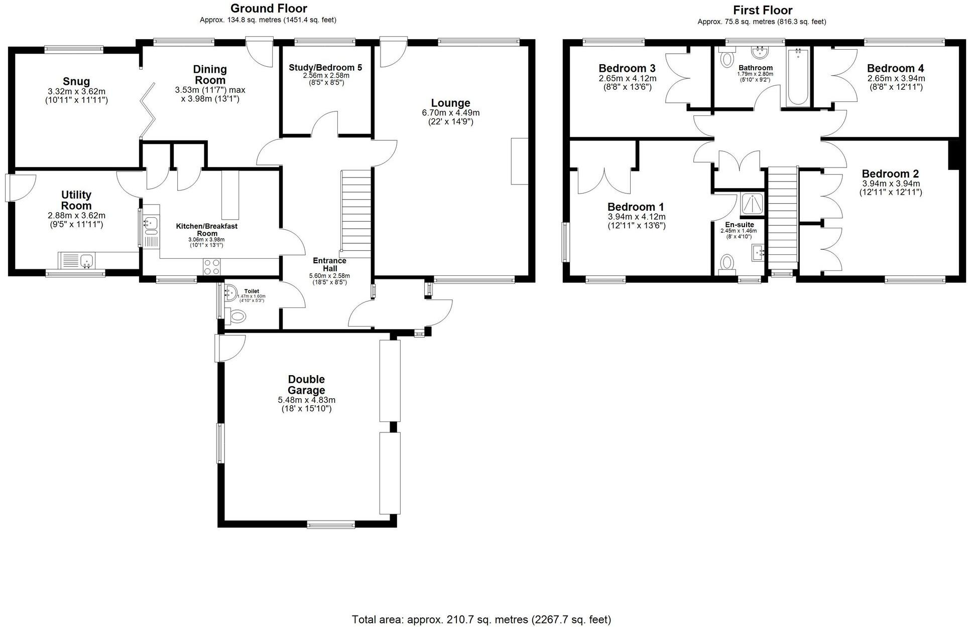 Mole Hill, Wickhambrook, CB8 floorplan