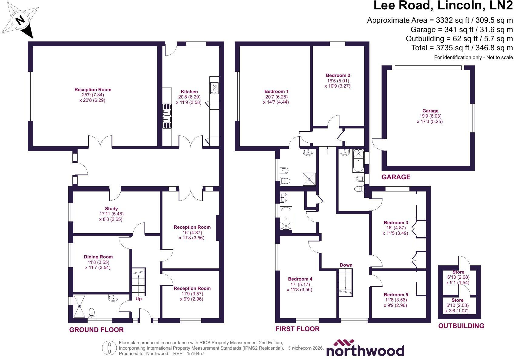 Lee Road, Lincoln, Lincoln, LN2 floorplan