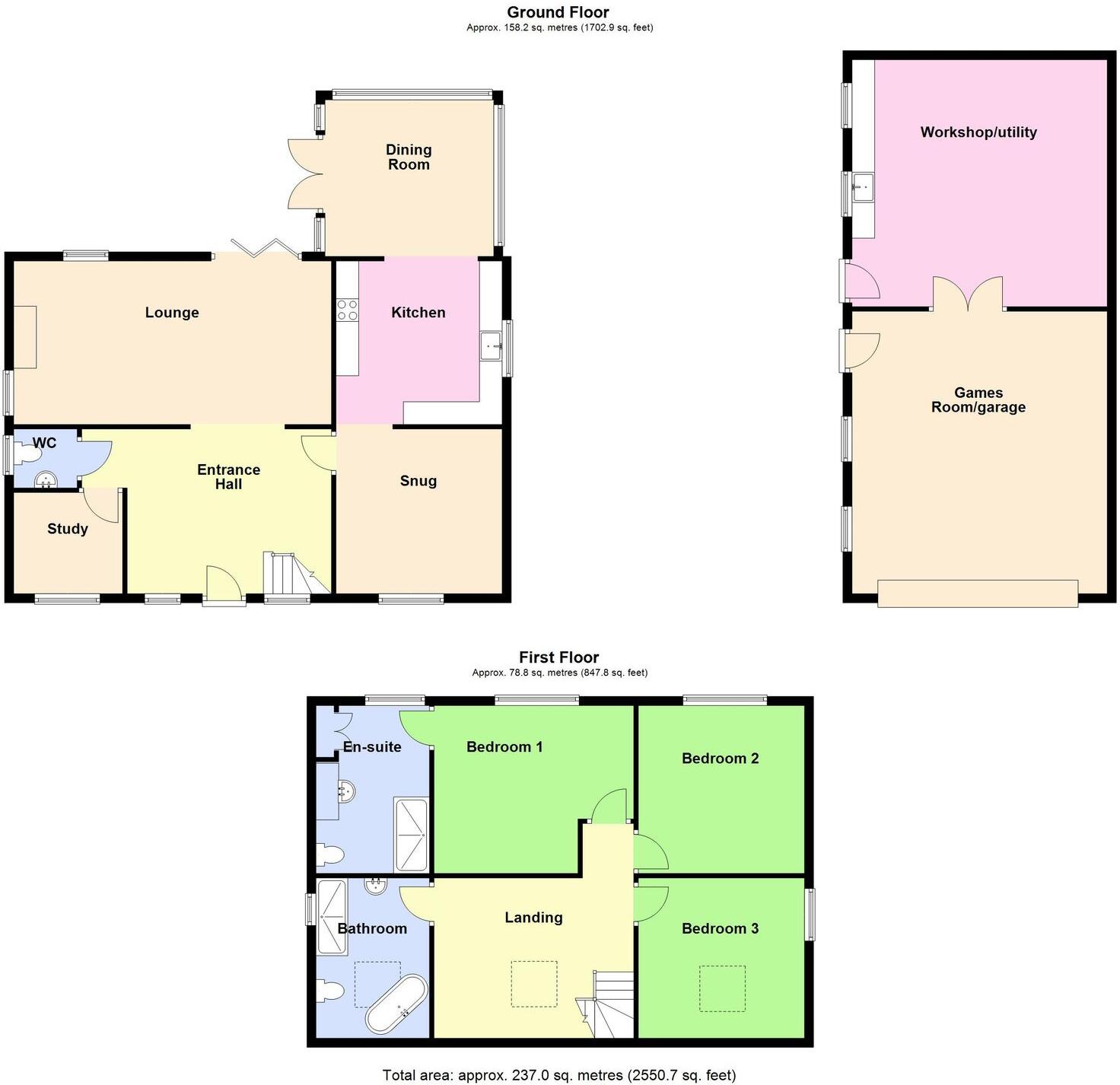 Croft Lane, Croft, PE24 floorplan
