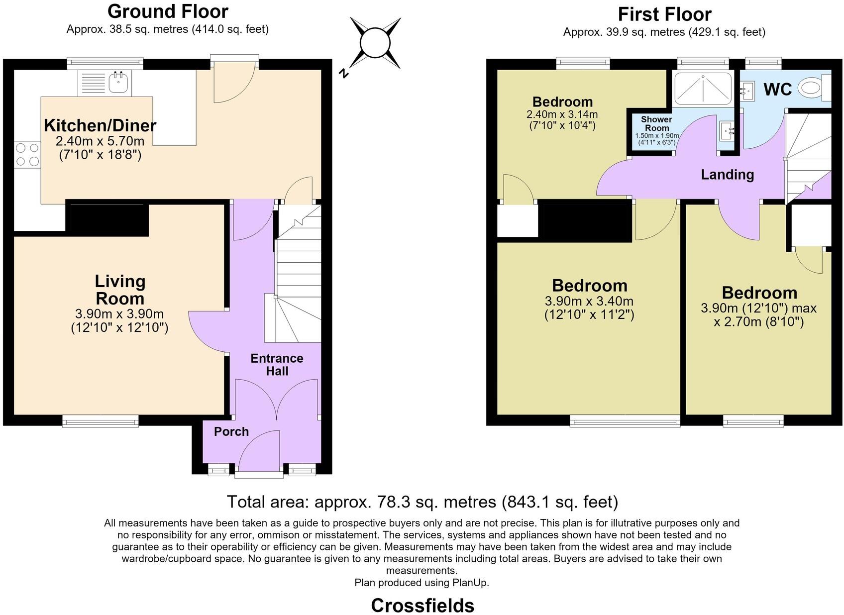 Crossfields , Loughton, IG10 floorplan