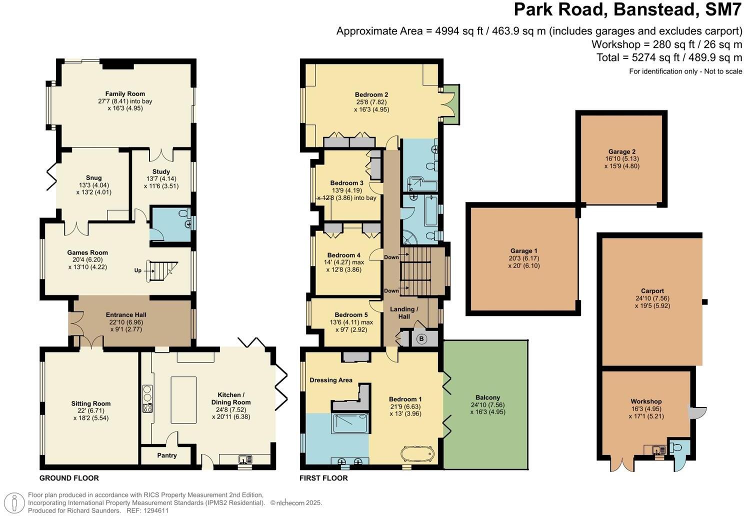 Park Road, Banstead Village floorplan