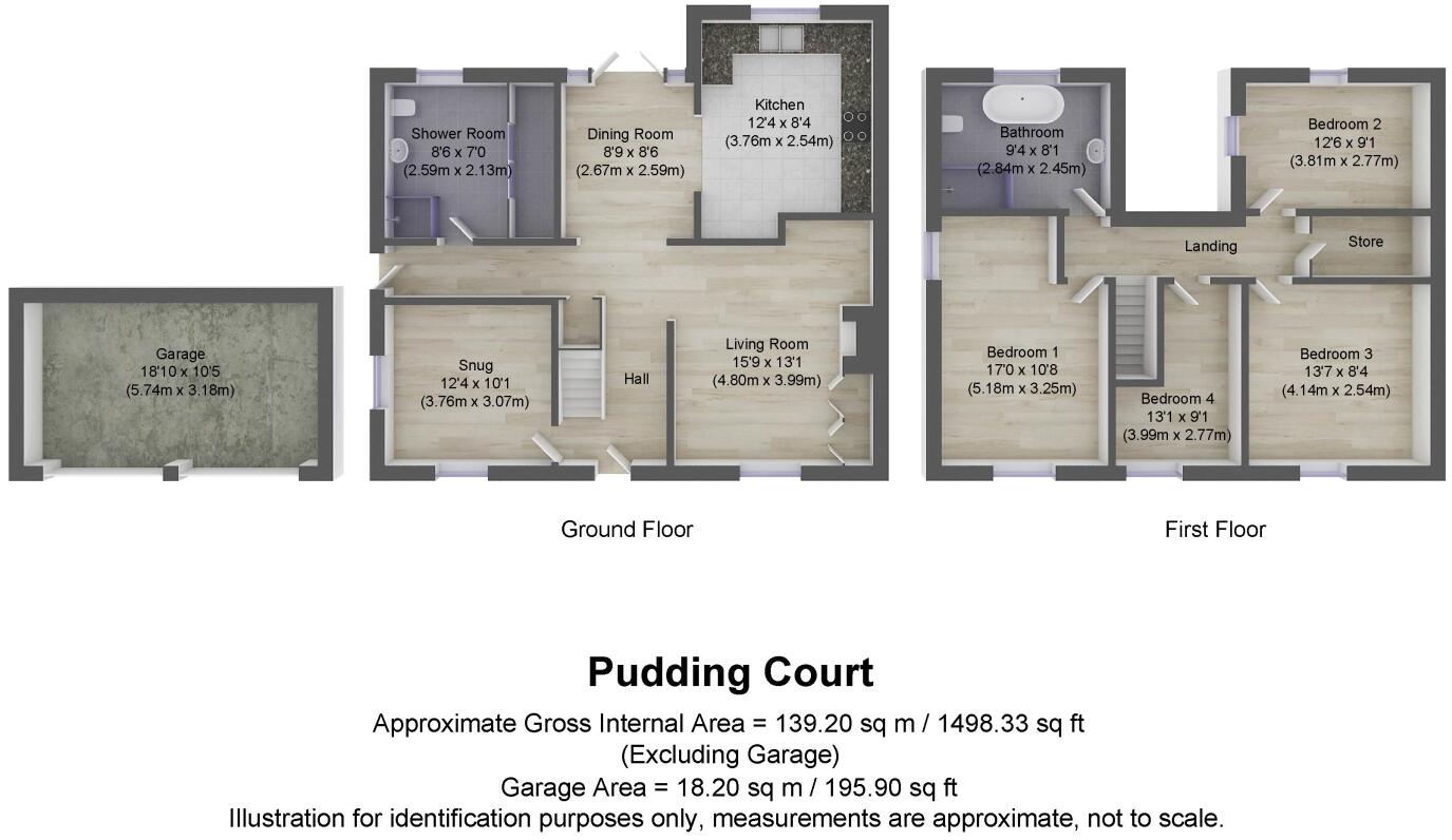 Bickington, Barnstaple, Devon, EX31 floorplan