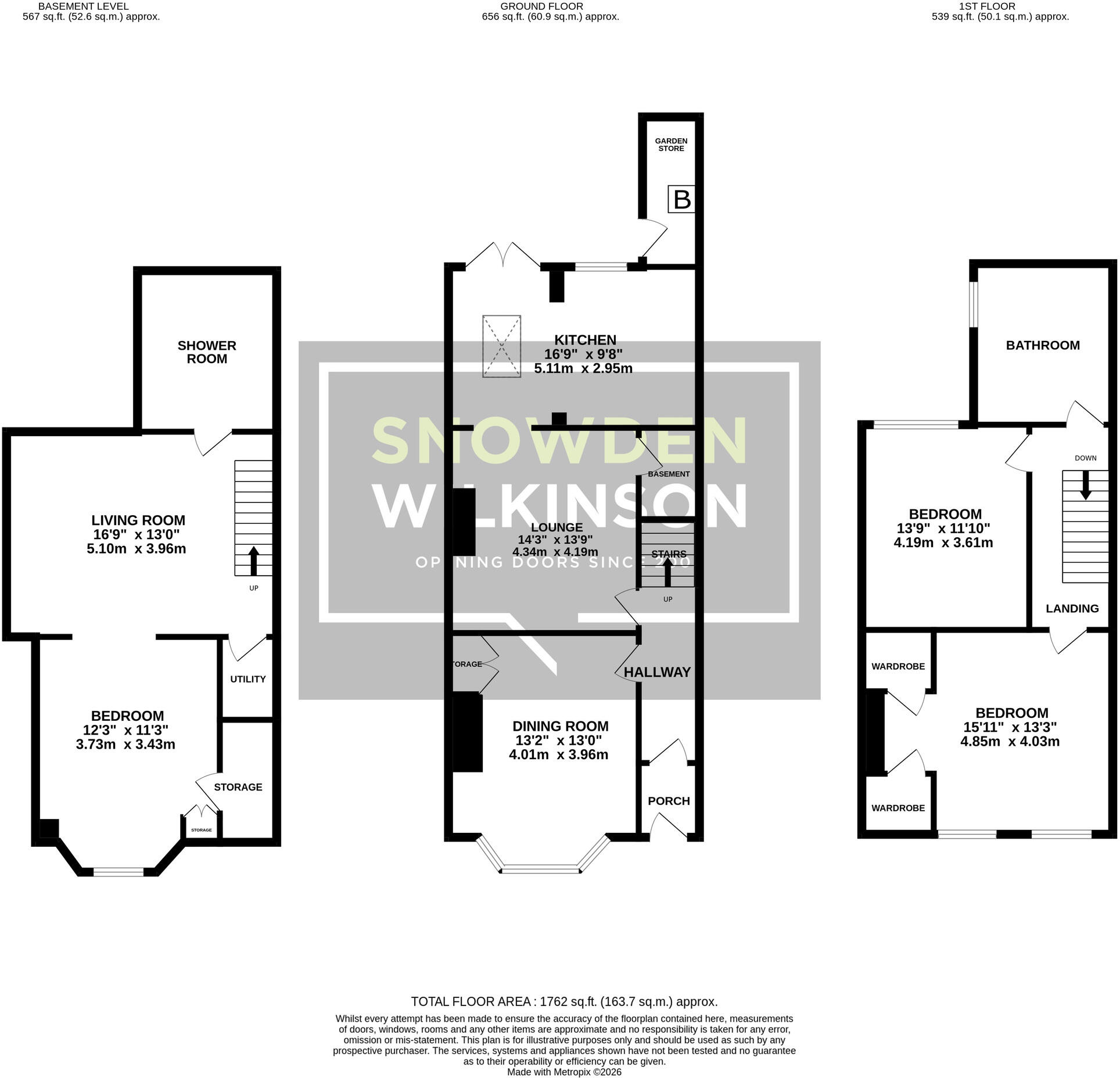 11, Mary Street, Cheadle floorplan