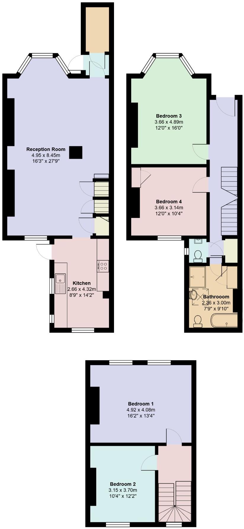 Twisden Road, London, NW5 floorplan