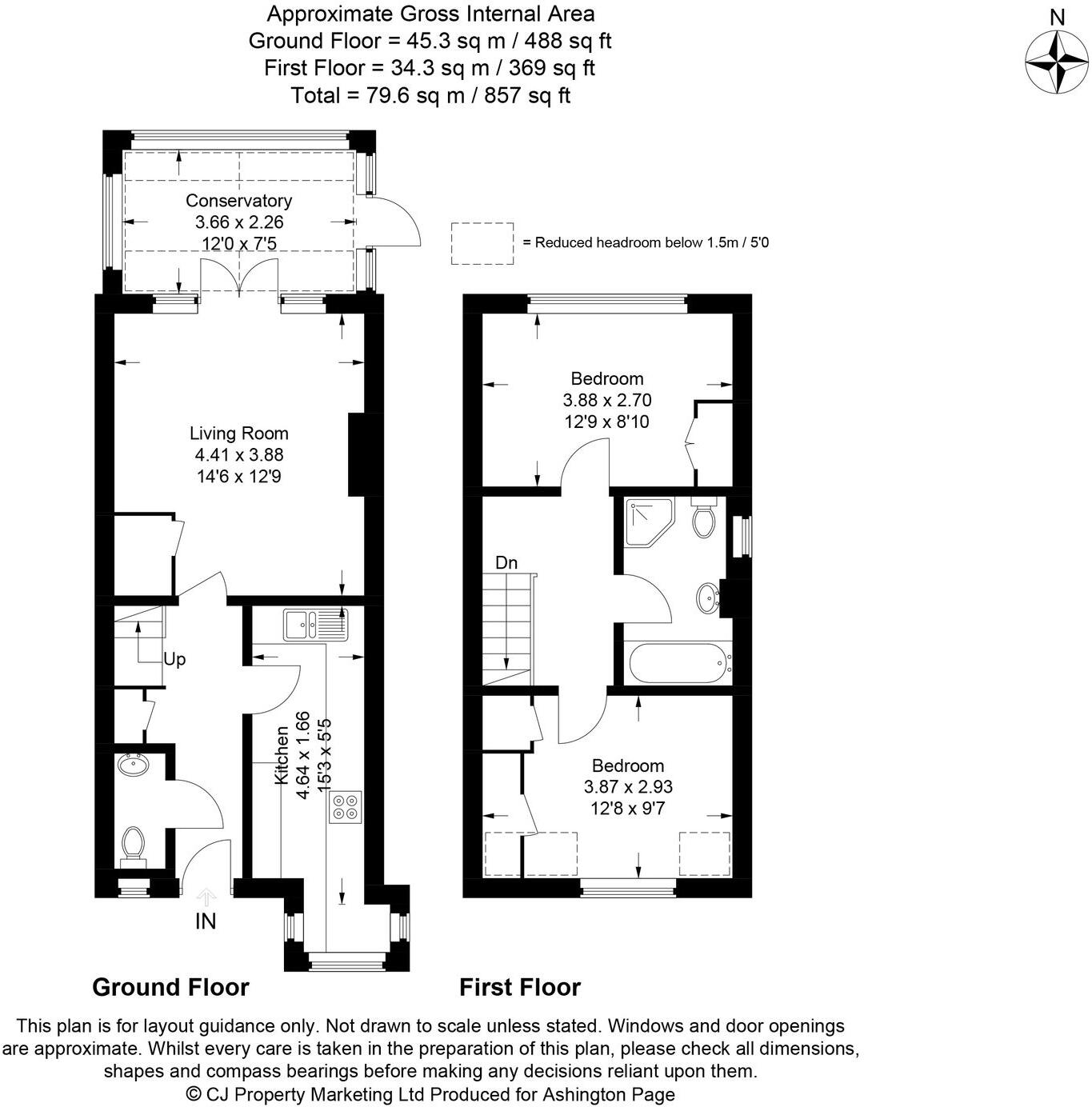 14, Waldenbury Place, Beaconsfield, HP9 floorplan