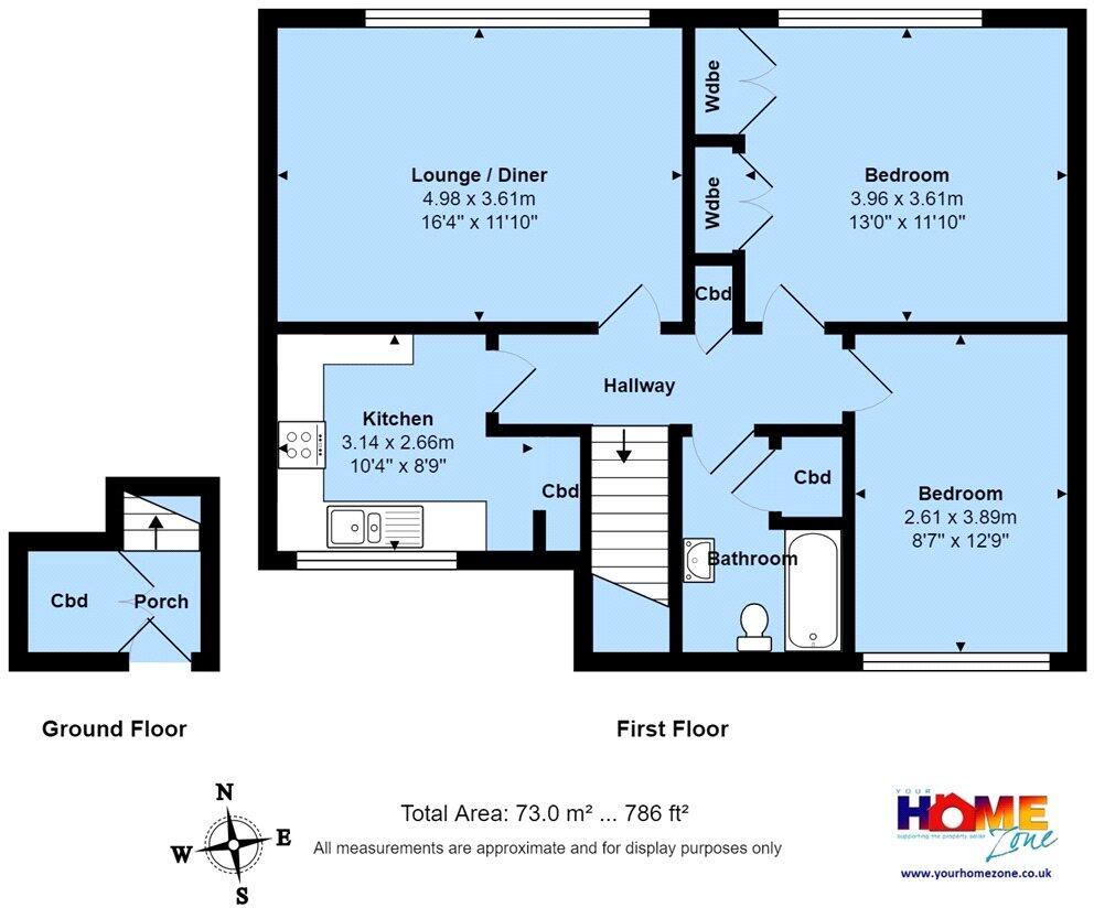 Cornford Way, Highcliffe, Dorset, BH23 floorplan