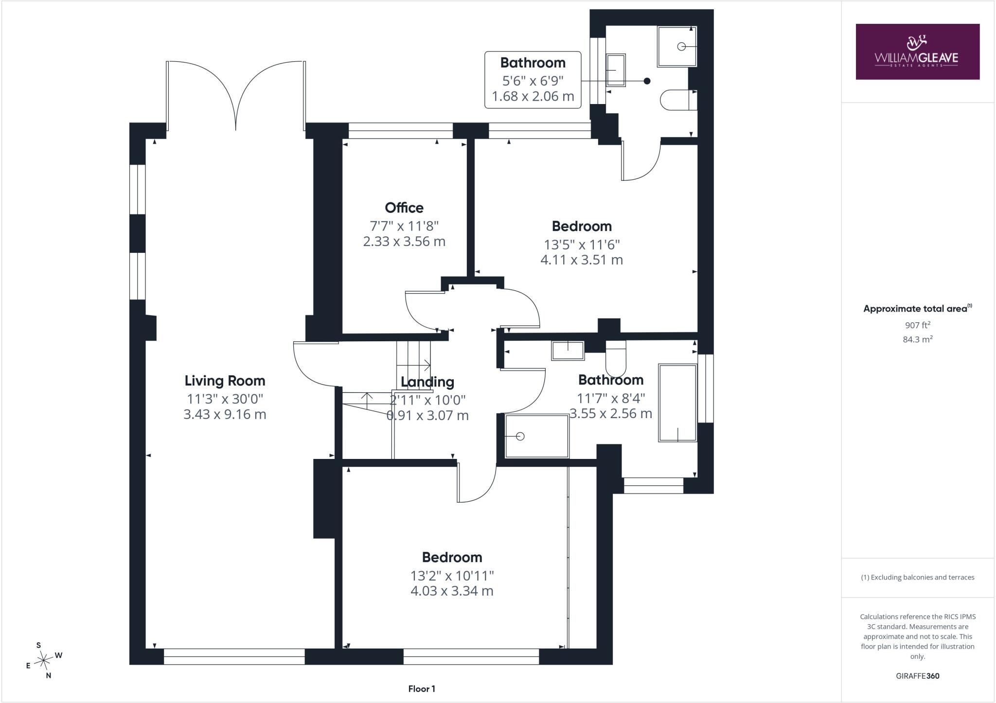Pistyll, Milwr, Holywell, Flintshire, CH8 floorplan
