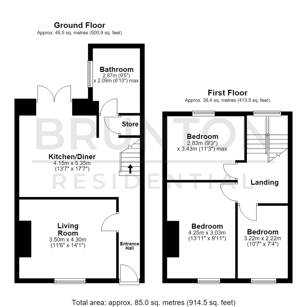 Edith Street, Tynemouth, North Shields, NE30 floorplan