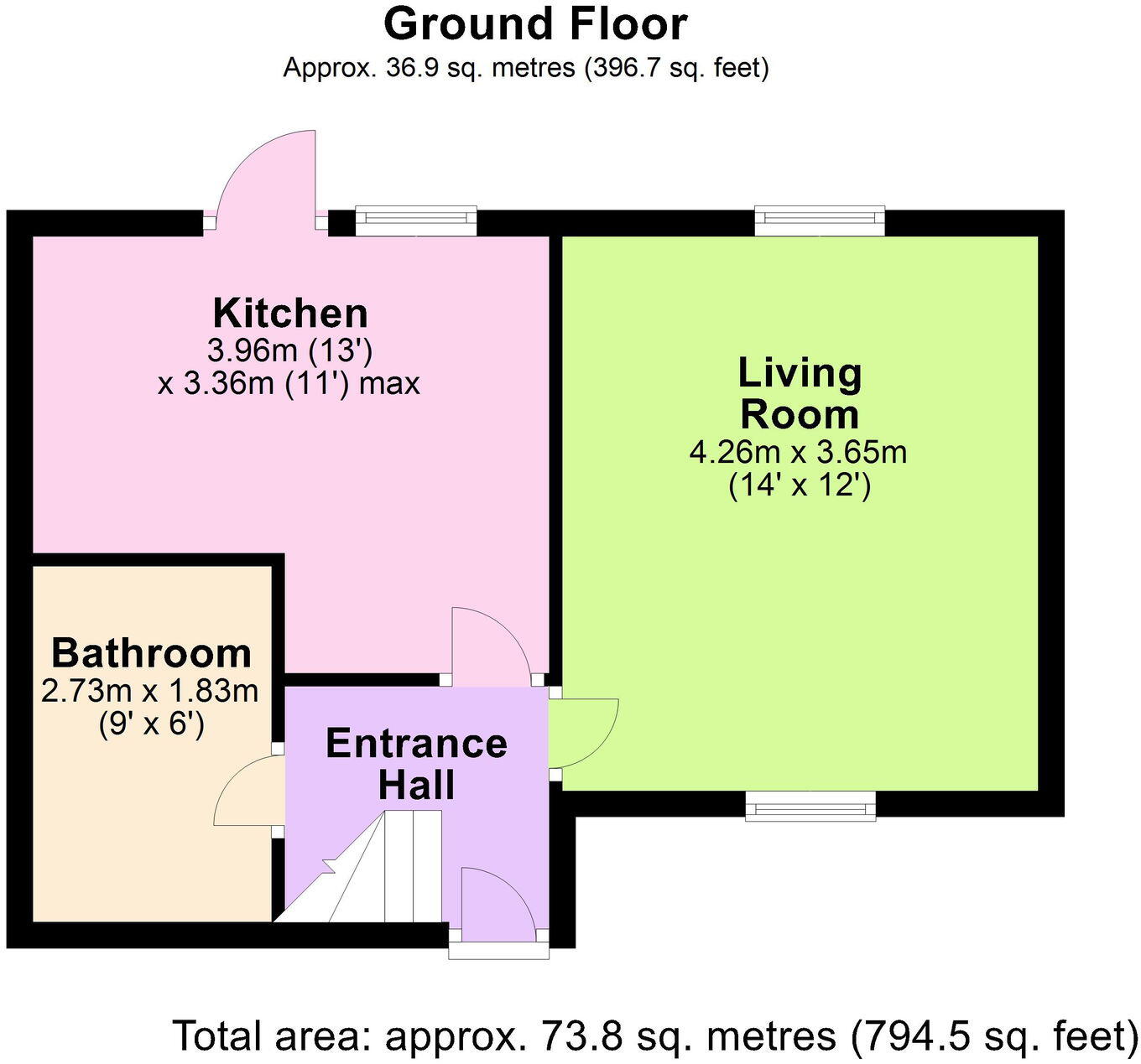 St. Marys Road, Kettering, NN15 floorplan