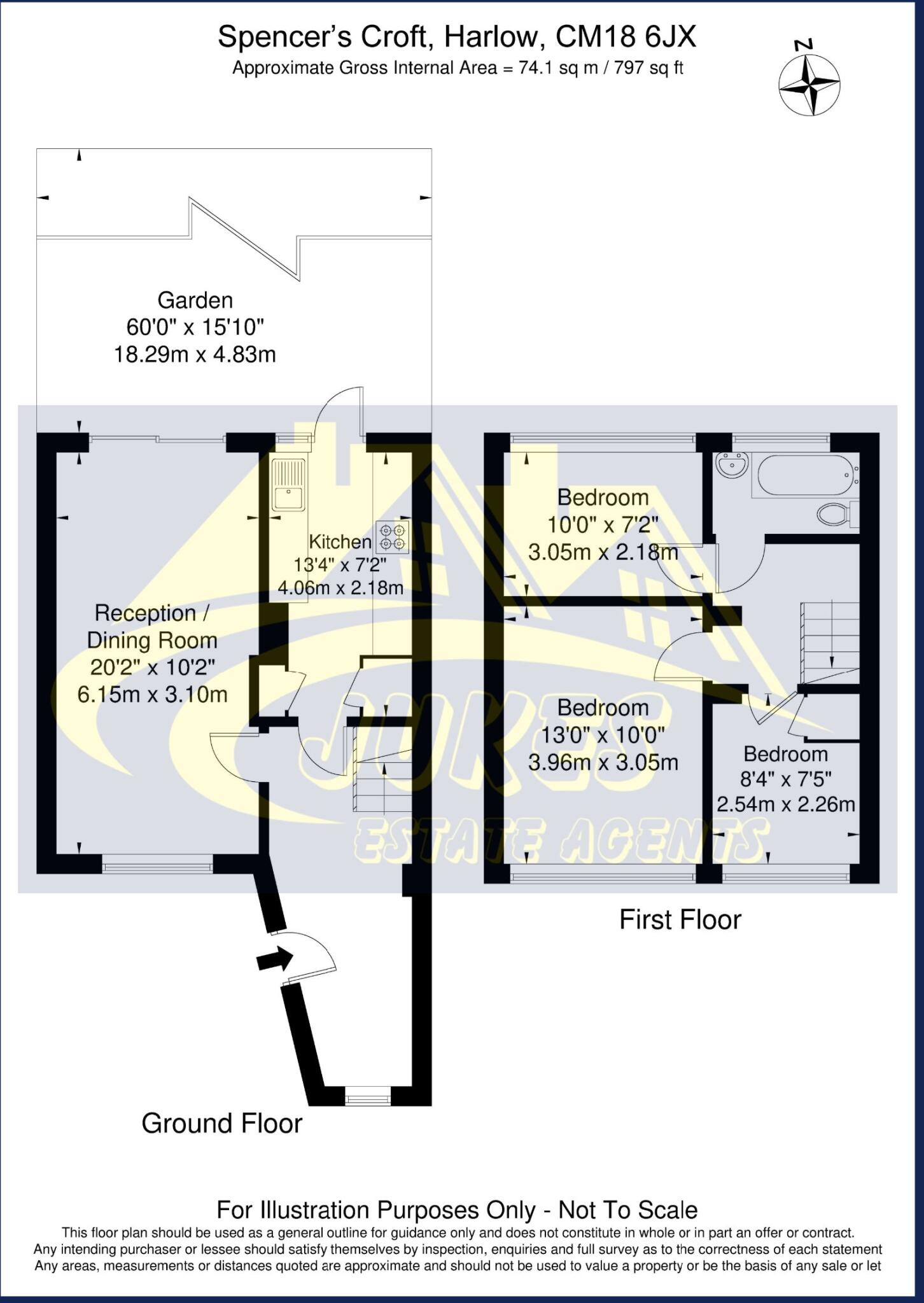 Spencers Croft, Harlow floorplan