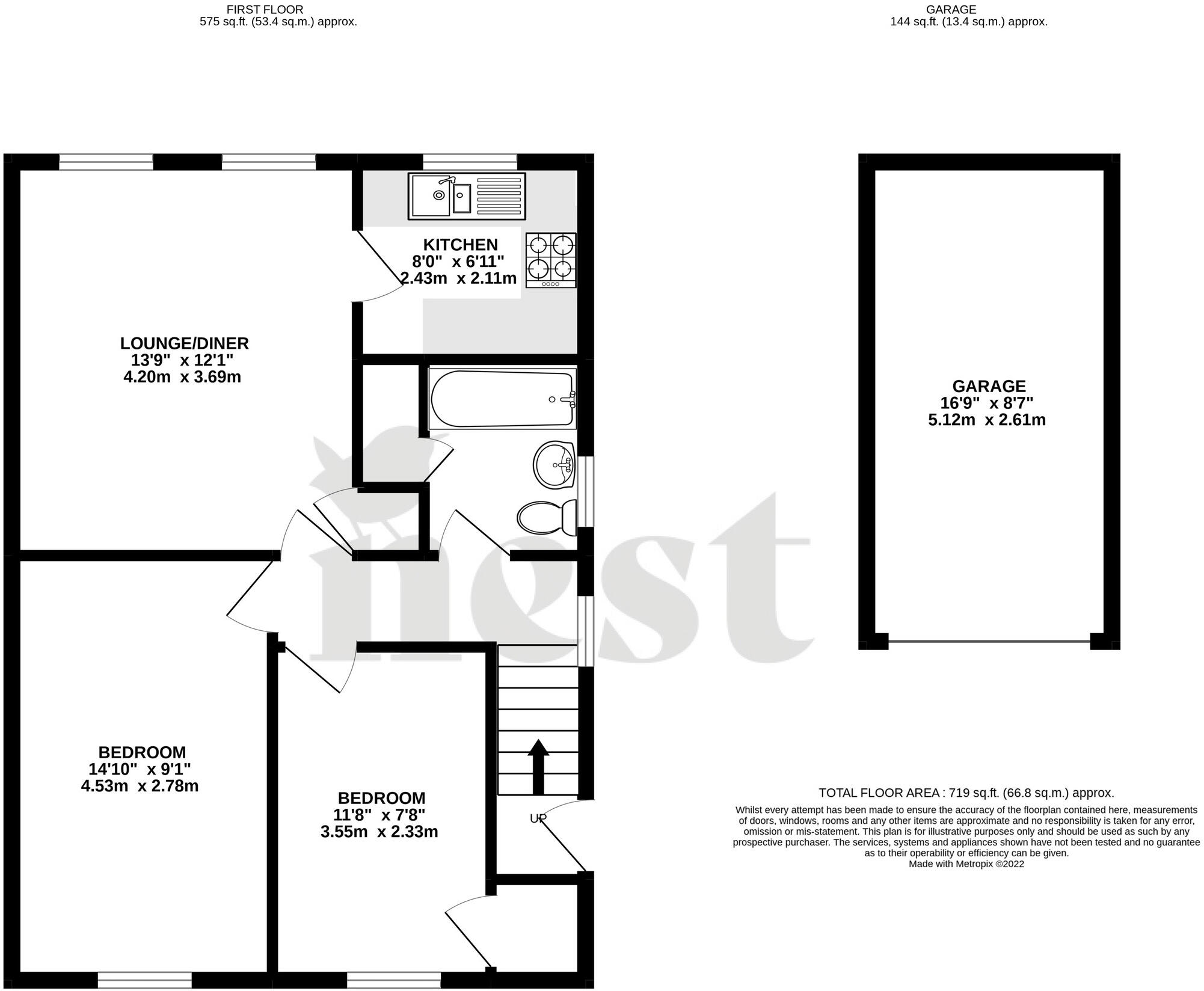 Trendle Road, Taunton floorplan