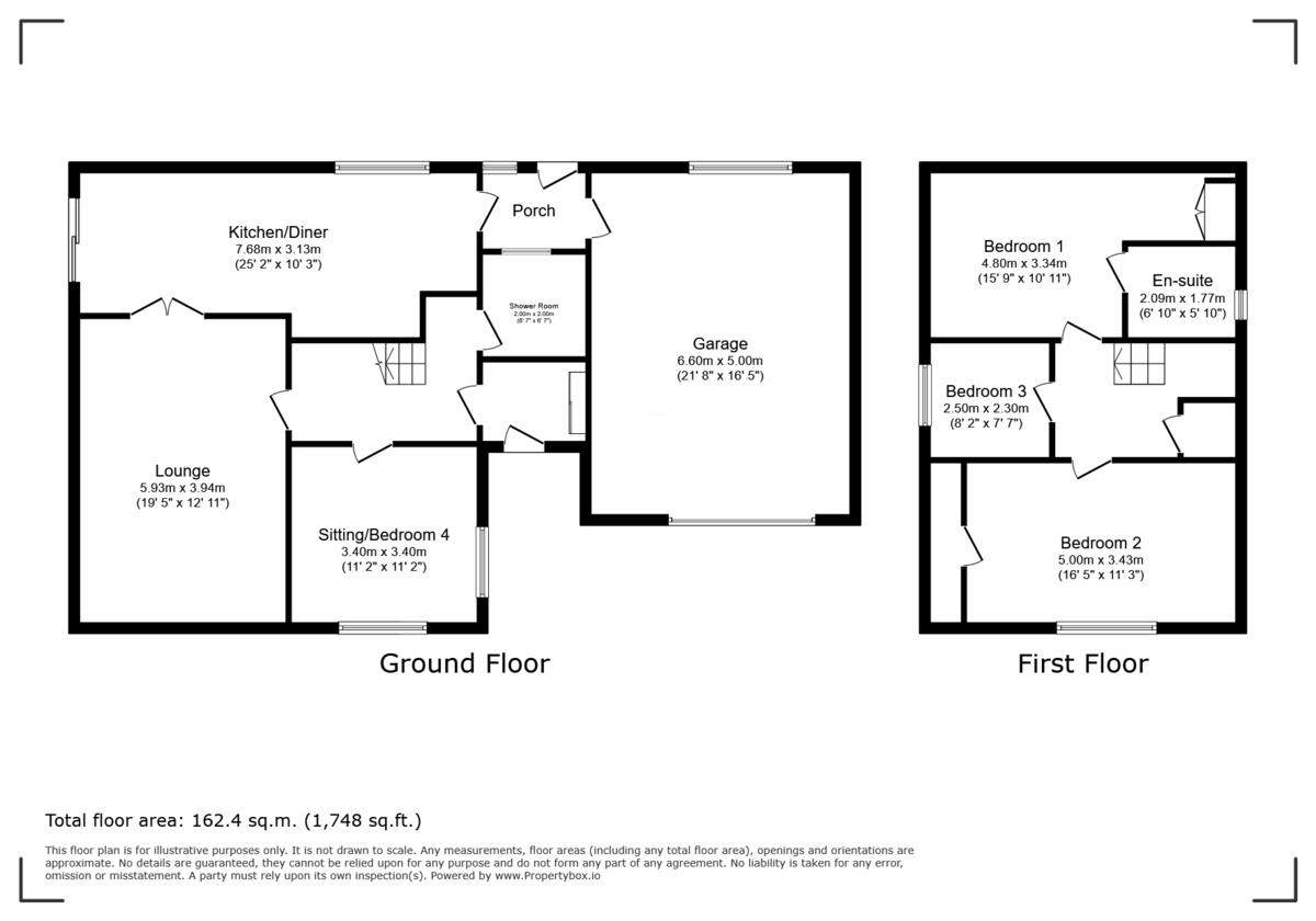Y Wern, Llanfairpwllgwyngyll, LL61 floorplan