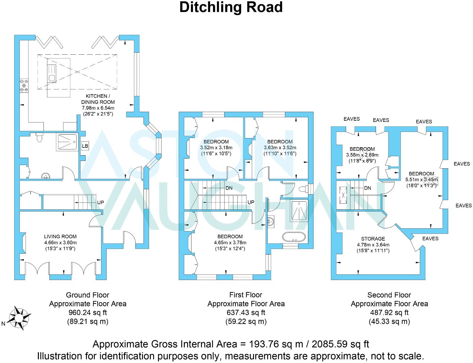 Ditchling Road, Brighton floorplan