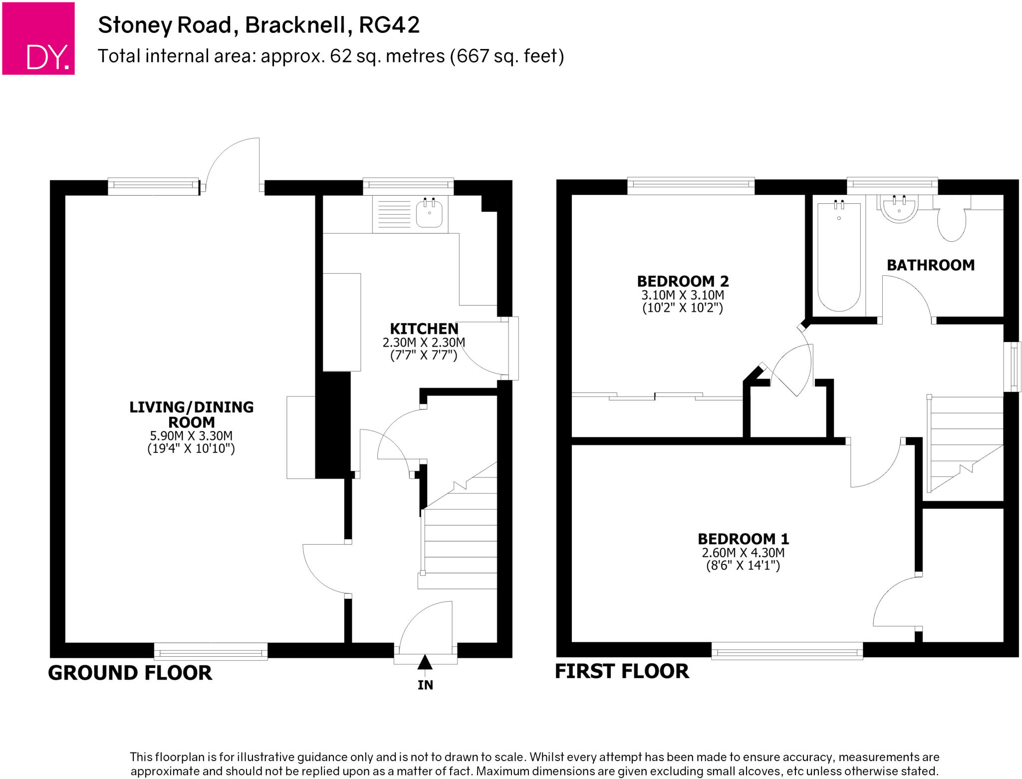 Stoney Road, Bracknell, Berkshire, RG42 floorplan