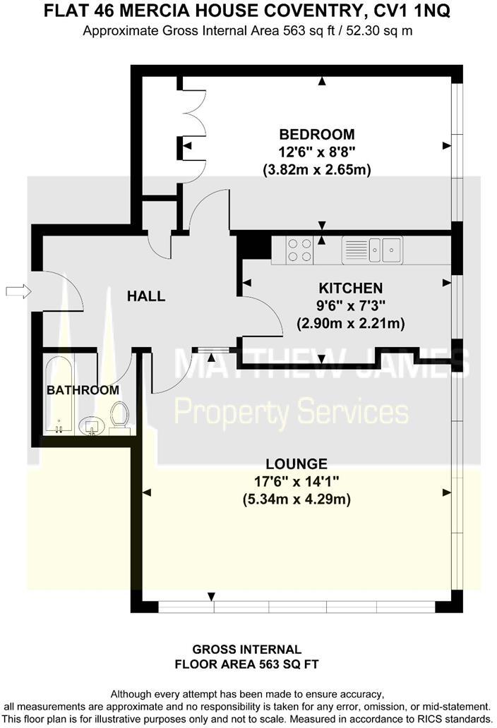 The Precinct, Coventry City Centre ** CASH BUYERS ONLY ** floorplan