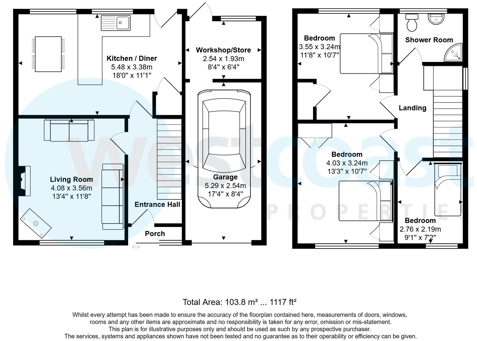 Crockerne Drive, Pill, Bristol, Somerset, BS20 floorplan