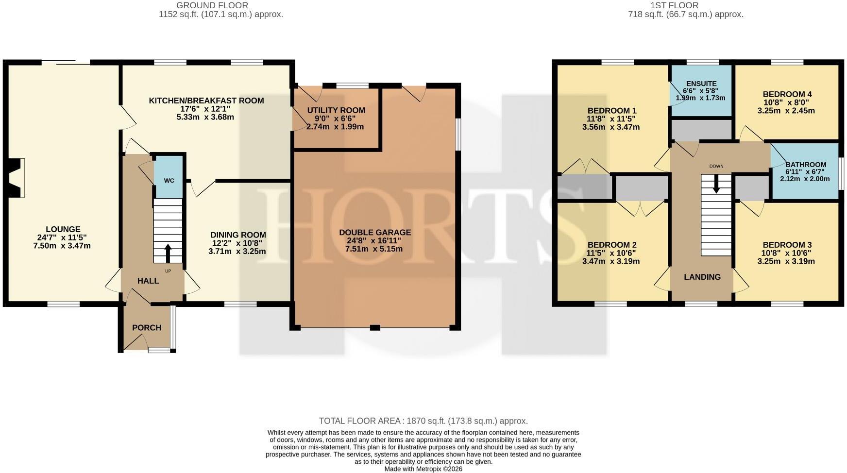 Hunsbury Close, West Hunsbury, Northampton floorplan