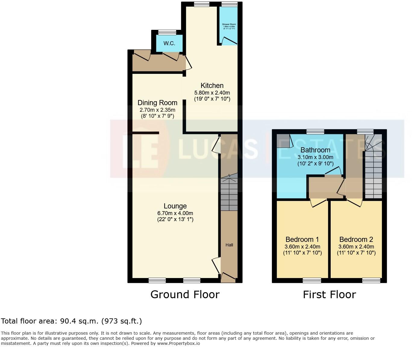 Cardiff Road, Glan Y Nant, Blackwood floorplan