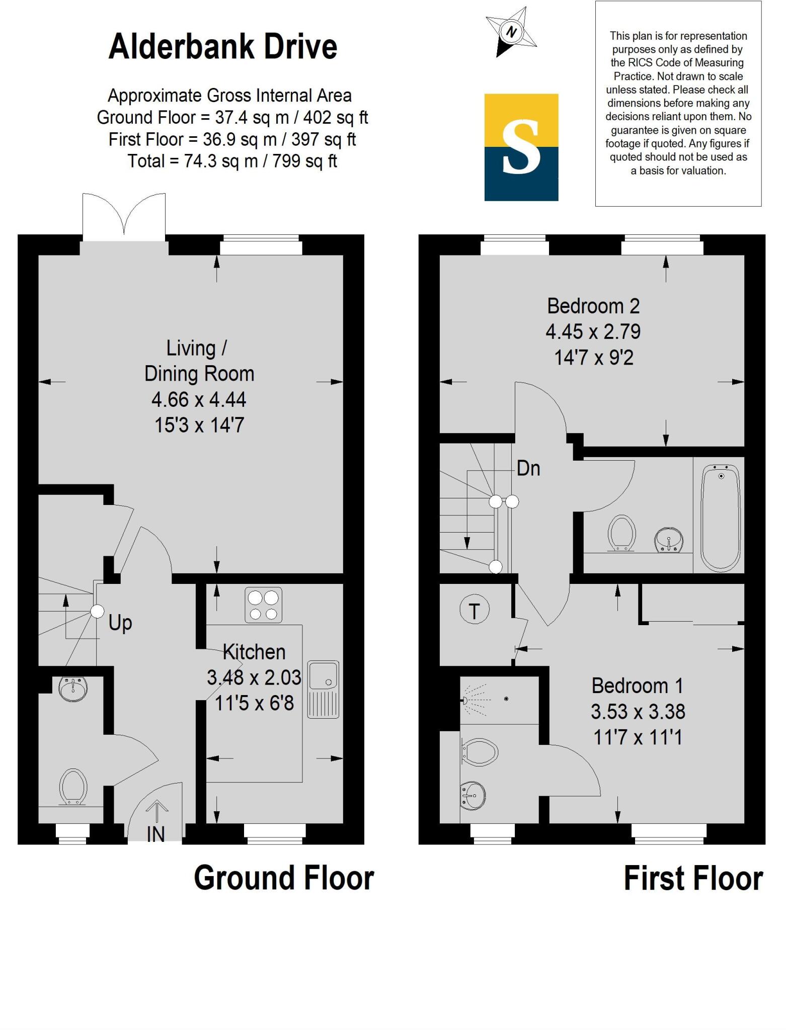 Alderbank Drive, Godalming, GU7 floorplan