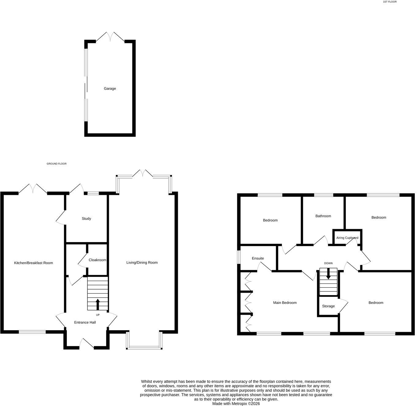 Kenyon Close, Stratford St. Mary, Colchester, Suffolk, CO7 floorplan