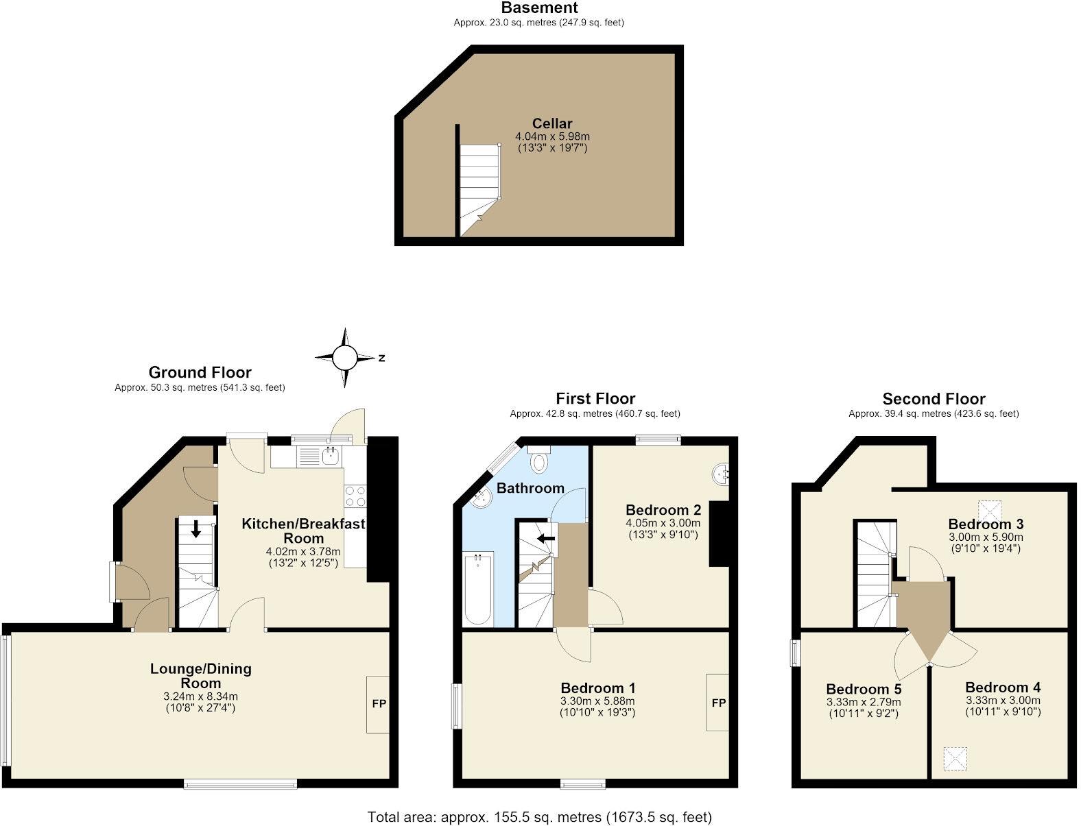 Green Road, Meanwood, Leeds, LS6 floorplan