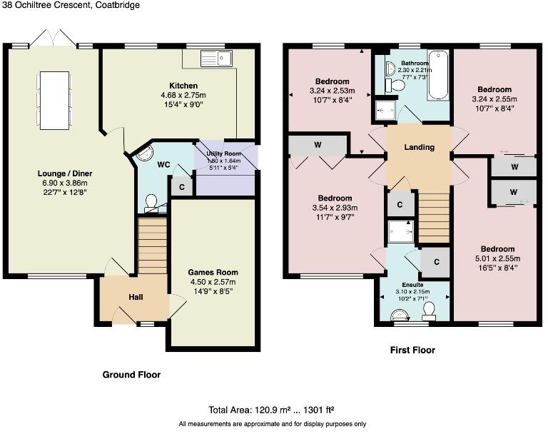 Ochiltree Crescent, Coatbridge, North Lanarkshire, ML5 floorplan