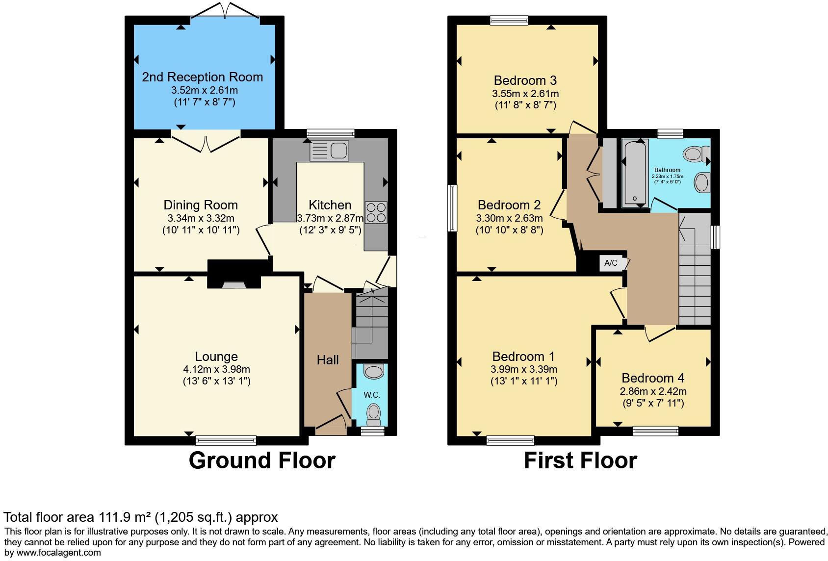 Overton Way, Orton Waterville, Peterborough, PE2 floorplan