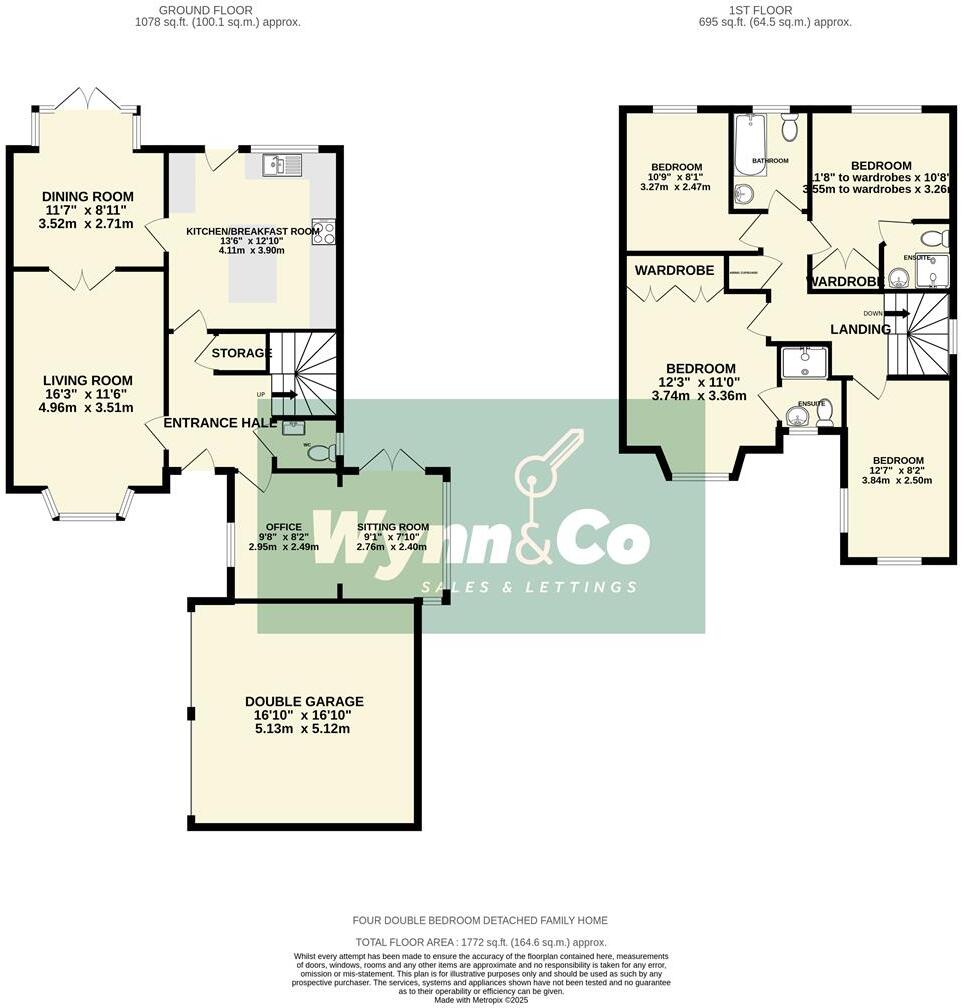 Magdalene Fields, Normanton floorplan