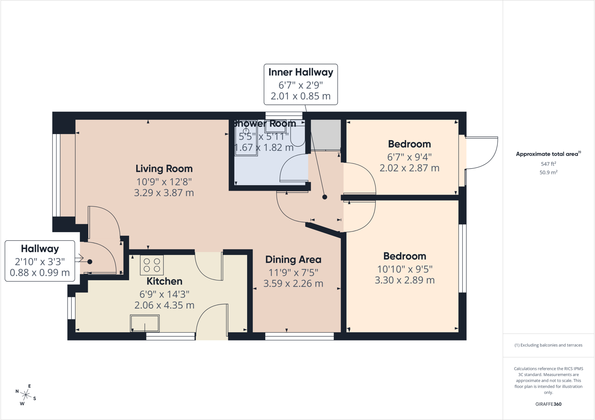 Welland Close, Mickleover floorplan