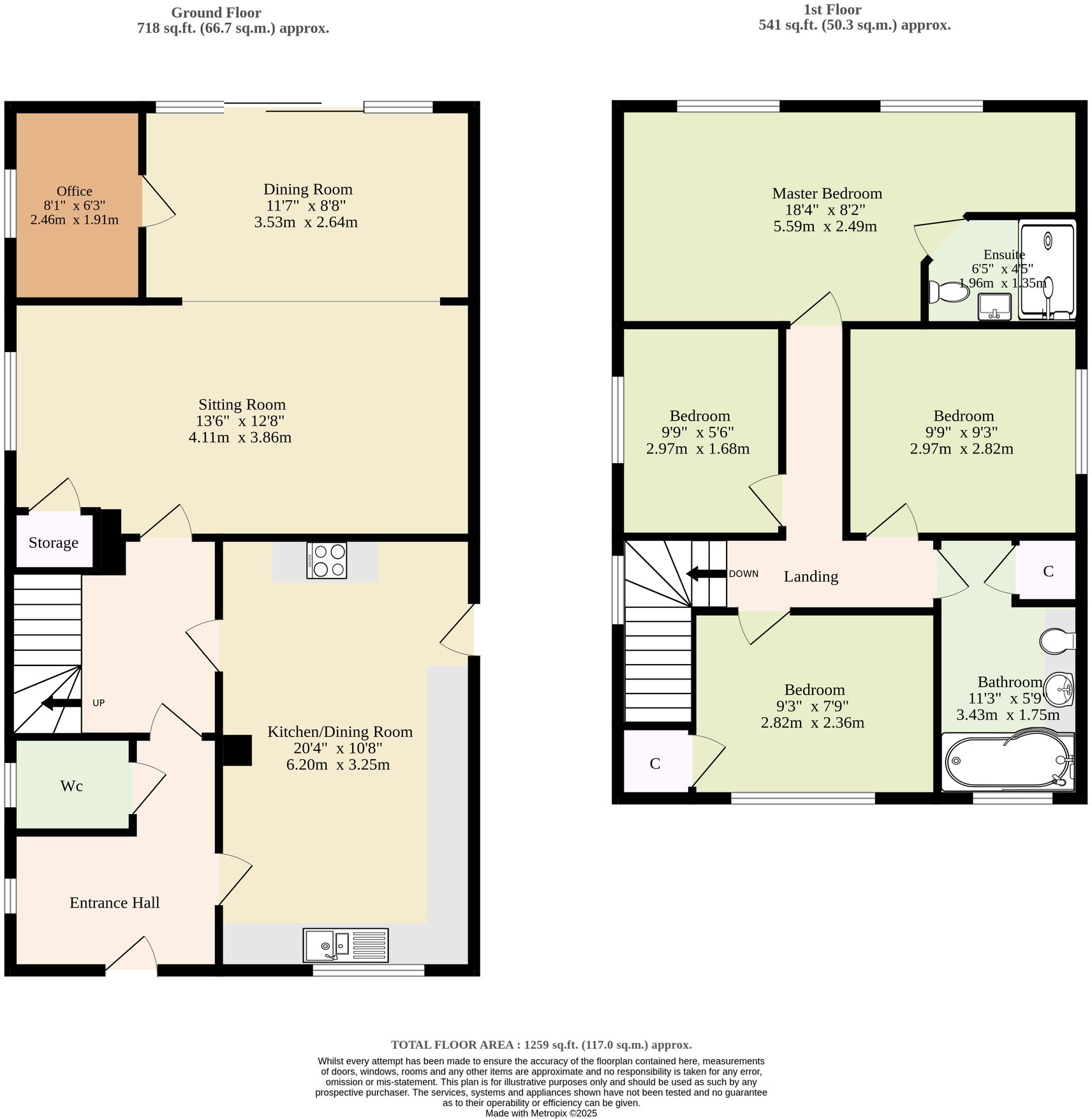Amhurst Gardens, Belton floorplan