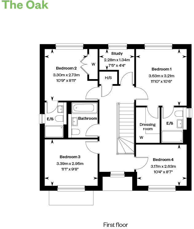 Woodlark Way
Finchampstead
Wokingham
RG40 4BY floorplan