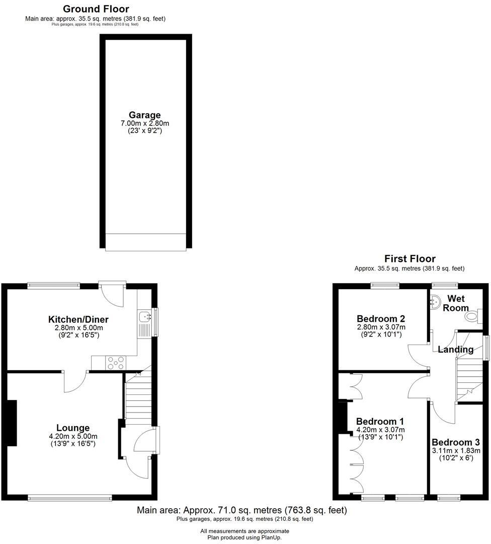 Palgrave Road, Sheffield, S5 floorplan