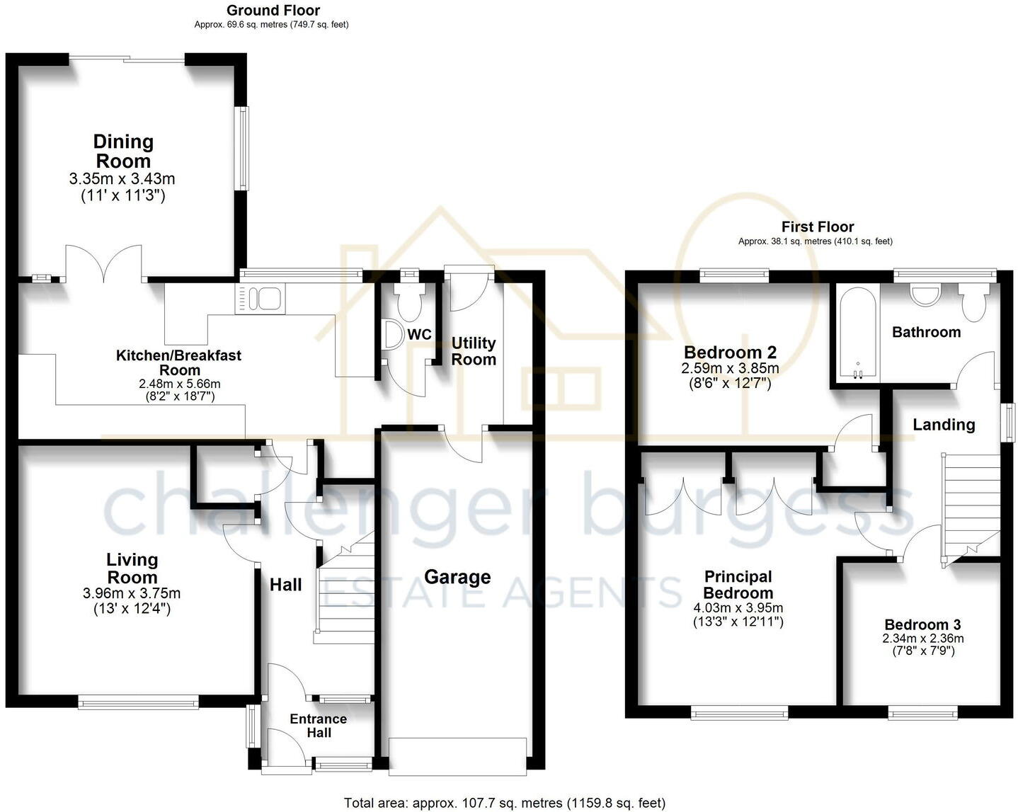 The Deans, Portishead, Bristol, BS20 6DZ floorplan