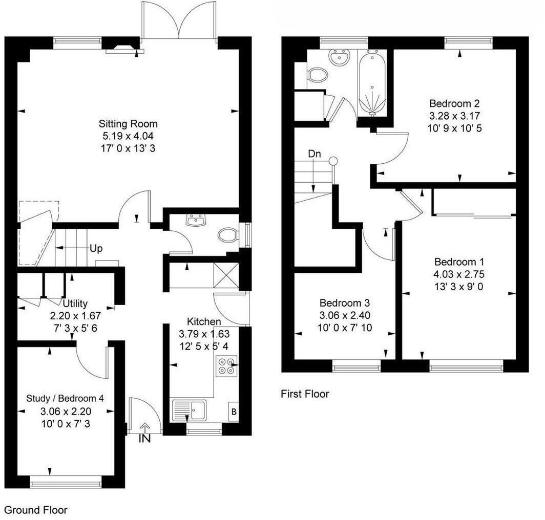Wesley Road, Hampshire, SO23 floorplan