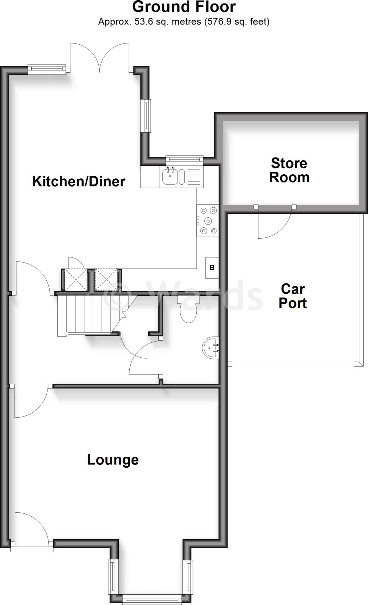 Waterman Way Wouldham, Rochester floorplan