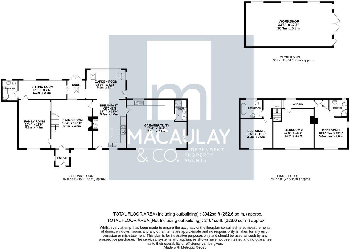 Higher Whitehill Farm, Slippery Ford, BD22 0QH floorplan